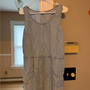 On The Road Light Blue Sleeveless Dress